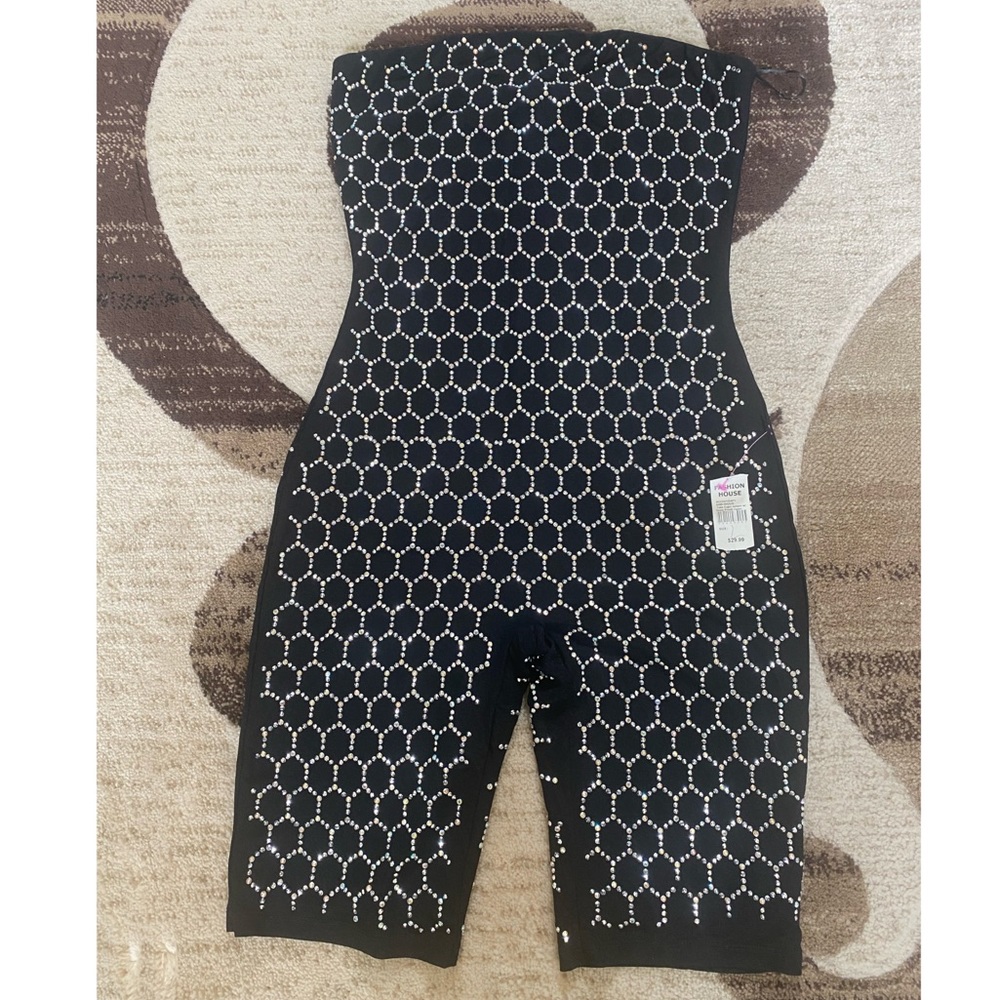 Black Rhinestone Jumper